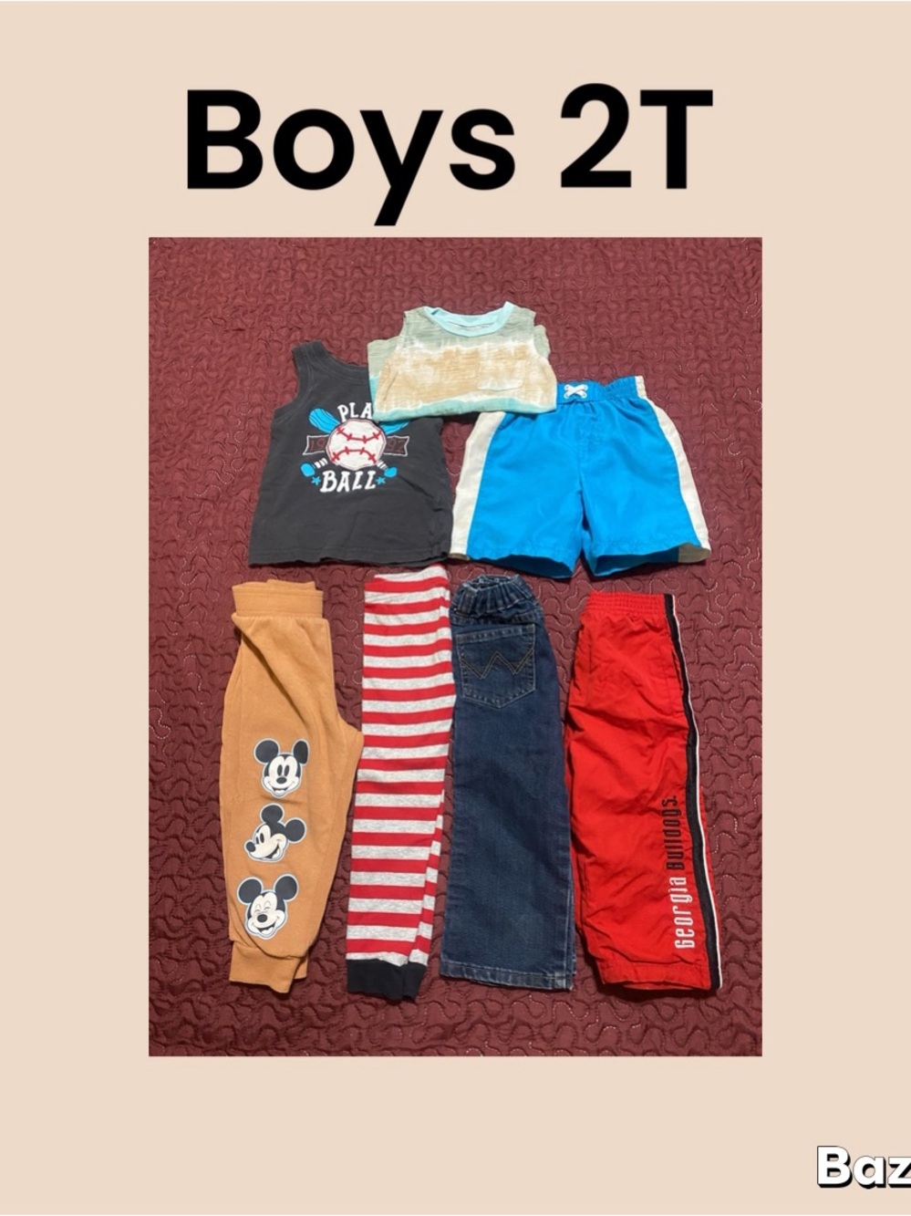 Children's Clothing Bundle - Boys 2T